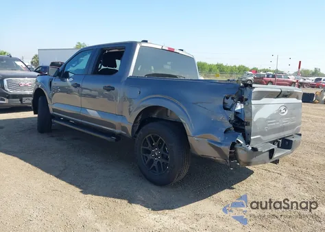 2024 Ford F-150 Stx from USA, damaged, VIN 1FTEW2KPXRKD49291